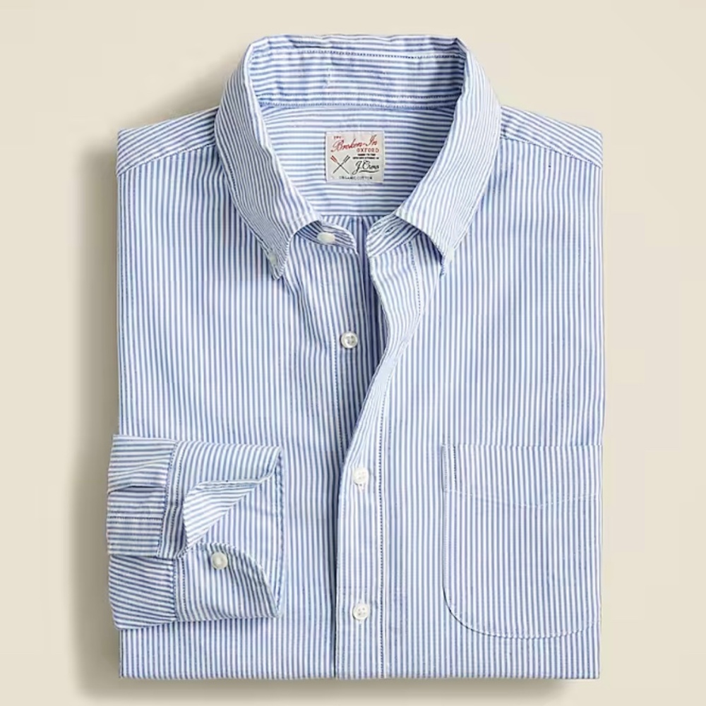 J.Crew Slim Broken-in Oxford Shirt